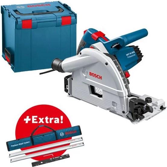 Productafbeelding Bosch Professional Invalzaag GKT 55 GCE (incl. L-BOXX + 2 x FSN 1600 + 1 x FSN VEL in FSN tas)