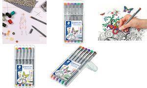 Produktbild Staedtler Finelinerpigmentliner308 (Schwarz, 1x)