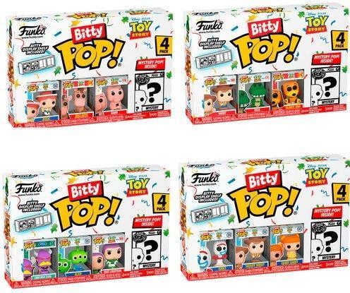 Actual product image Funko Disney: Pop! Bitty POP - Toy Story - Espositore 12 Pz Assortimento 4-Packs