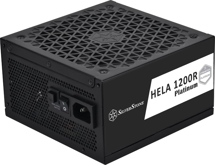Actual product image Silverstone HELA 1200R Platinum - Cybenetics Platinum, Modular, ATX 3.0 - 1200 Watt (1200 W)