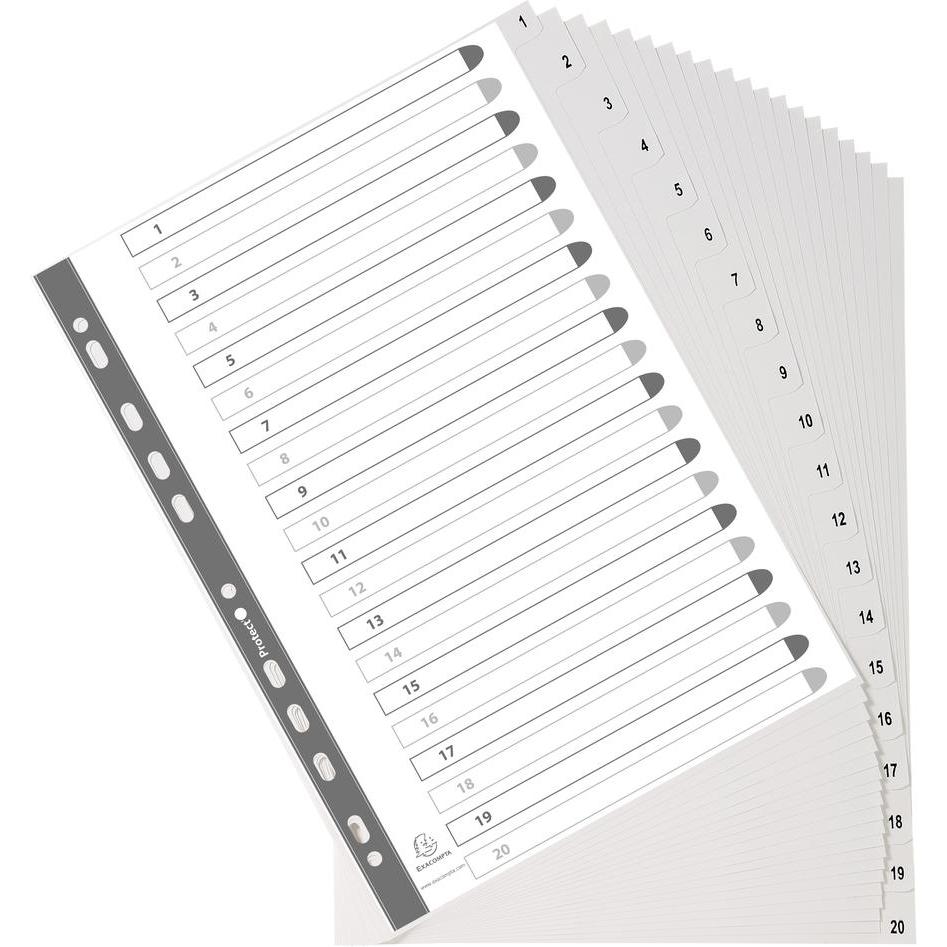 Thumbnail - Exacompta, Ordner Zubehör, Register