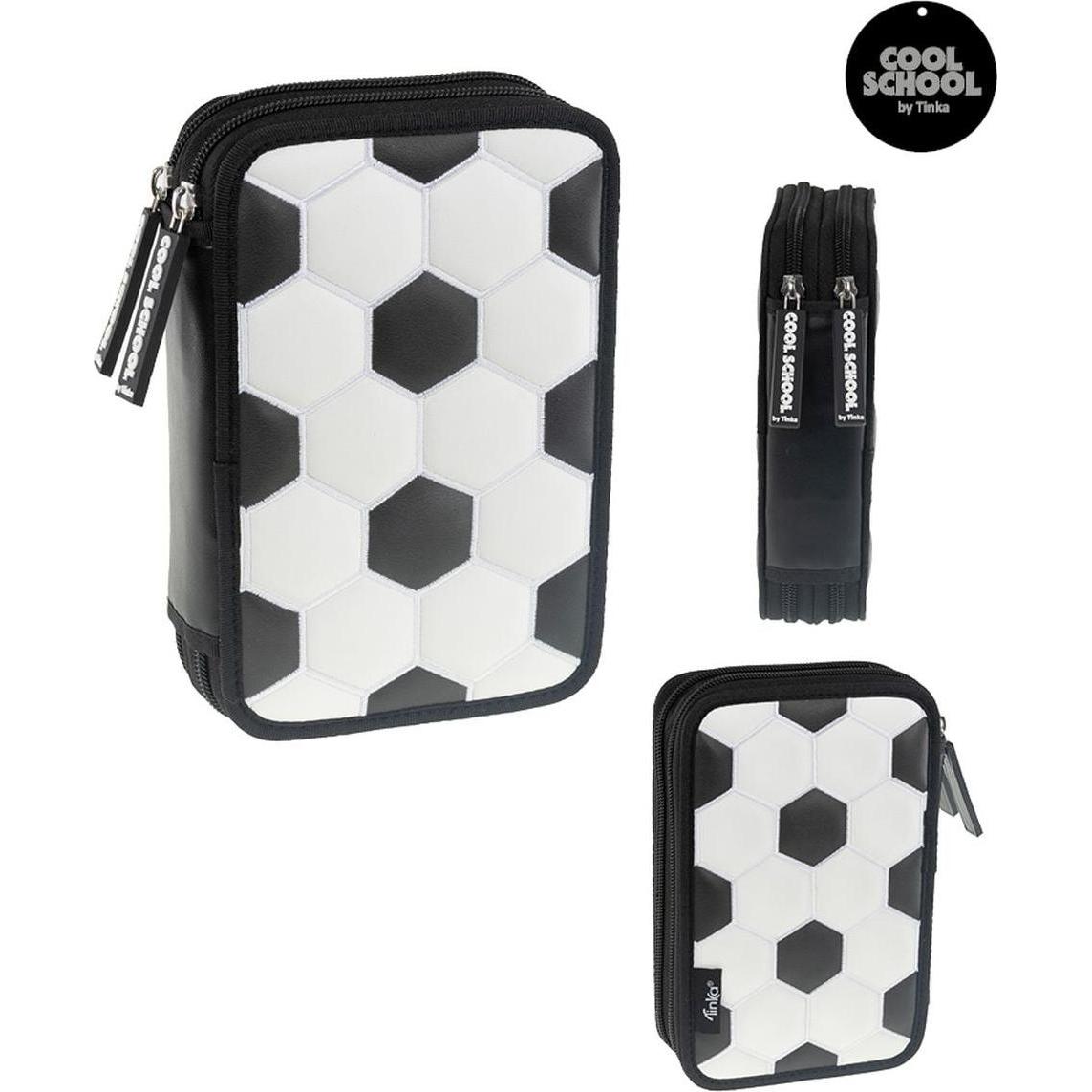 Tinka Magic, Astuccio, Tinka - Pencil Case Double - Football