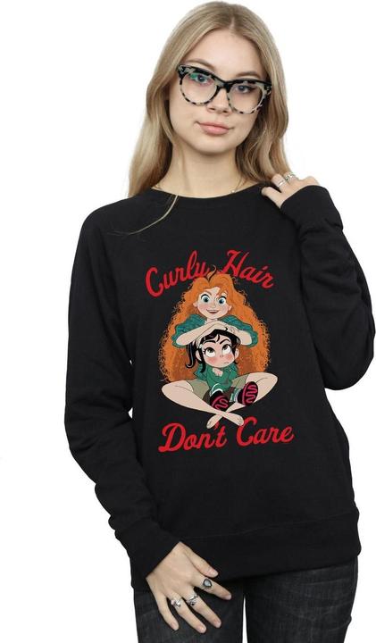 Actual product image Disney Womens/Ladies Wreck It Ralph Merida And Vanellope Sweatshirt (L)