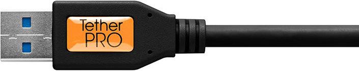 Image du produit Tether Tools TetherPro USB 3.0 A/Micro-B, 3 m Schwarz (3 m, USB 3.0)