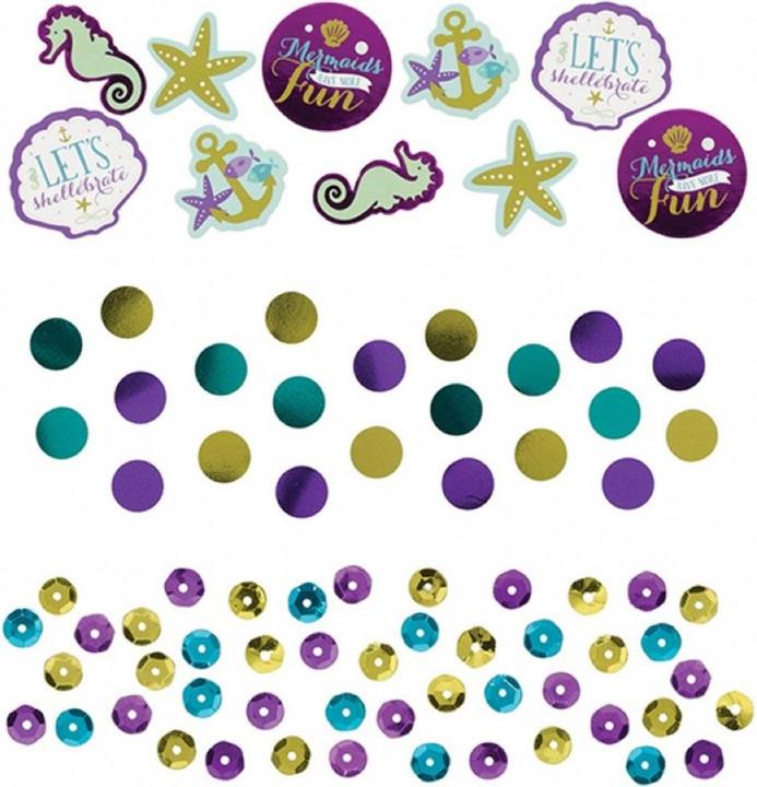 Amscan Confétti deco Mermaid Wishes 34gr (1 pcs)