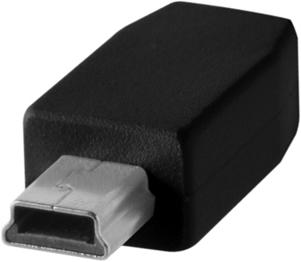 Immagine prodotto Tether Tools TetherPro, cavo USB-C/Mini-B 2.0, 4,6 m USB-C / 2.0 Mini-B, 4,6 m, nero (4.60 m, USB 2.0)