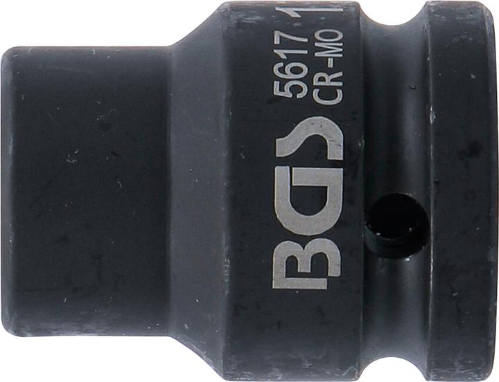 Produktbild BGS Kraft-Steckschlüssel-Einsatz Sechskant Antrieb Innenvierkant 20 mm (3/4") SW 17 mm (17 mm)