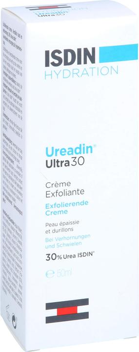 Actual product image Isdin Hydration Ureadin Ultra 30 exfoliating cream, 50 ml Cream (50 ml, 24h cream)