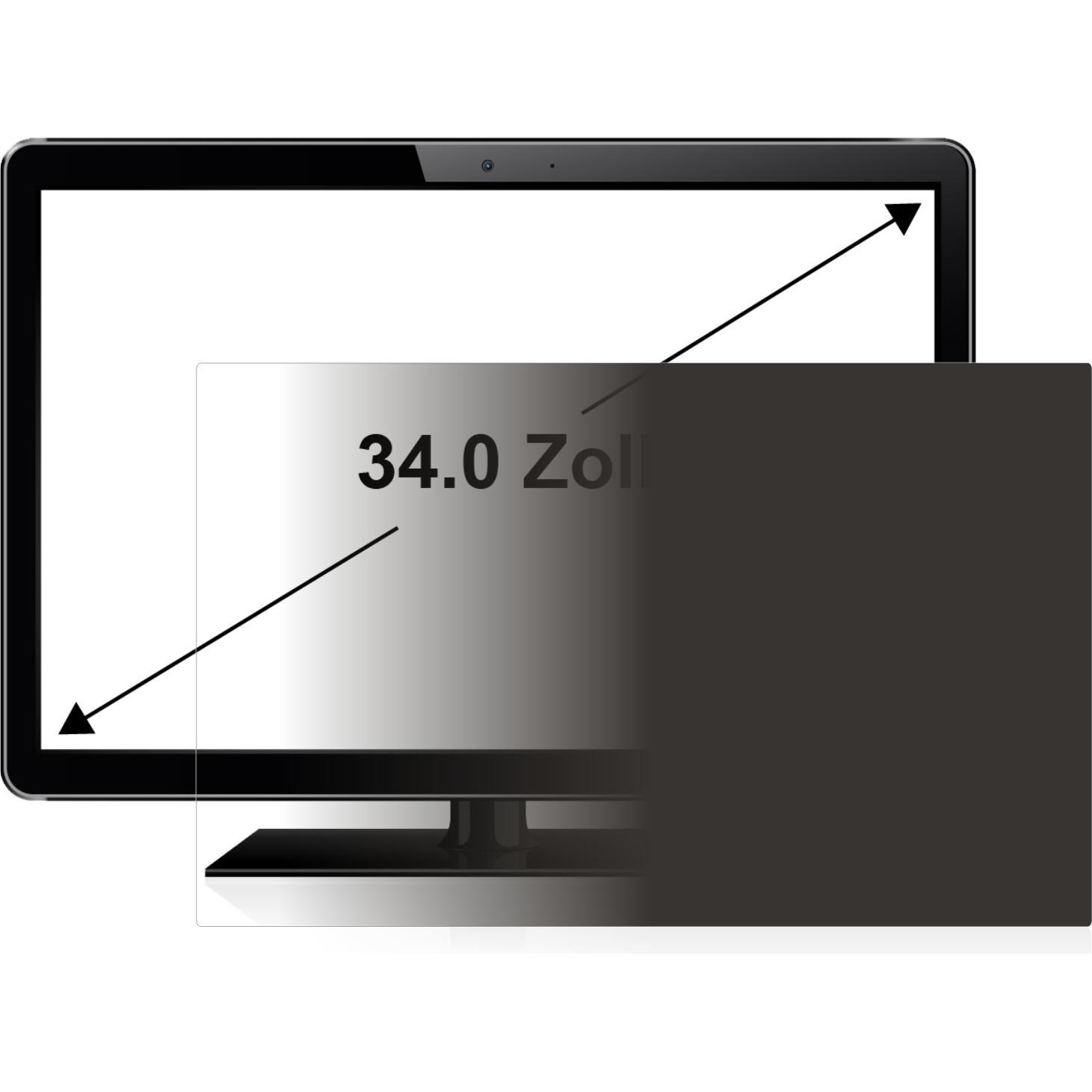 Thumbnail - upscreen Spy Shield Blickschutzfilter (34", 21 : 9), Monitor Schutzfolie