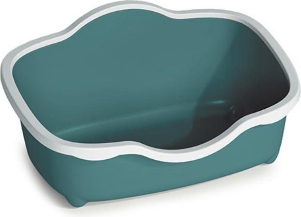 Zolux Kuwait SMART absolute, green (590109VER) (Cat litter tray open)