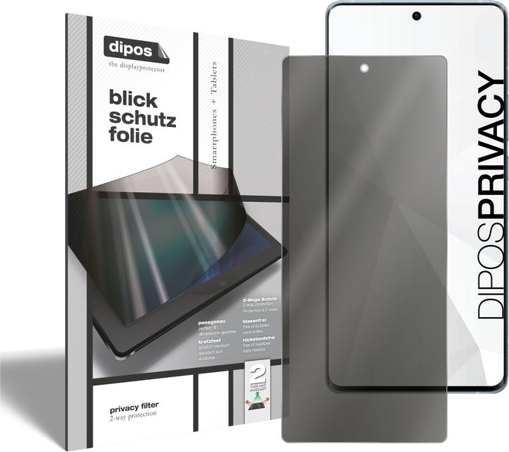 Produktbild Dipos Blickschutzfolie 2-Way Anti-Shock (1 Stück, Vivo iQOO Neo5 S)