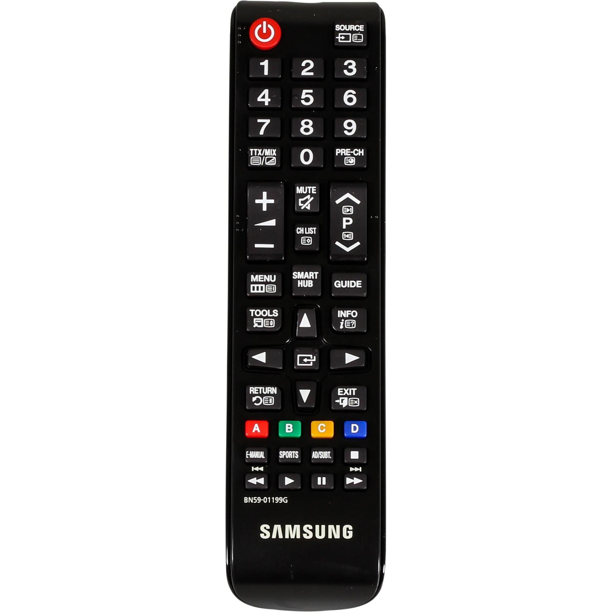 Samsung BN59-01199G (Universal Fernbedienung, Infrarot), Fernbedienung, Schwarz