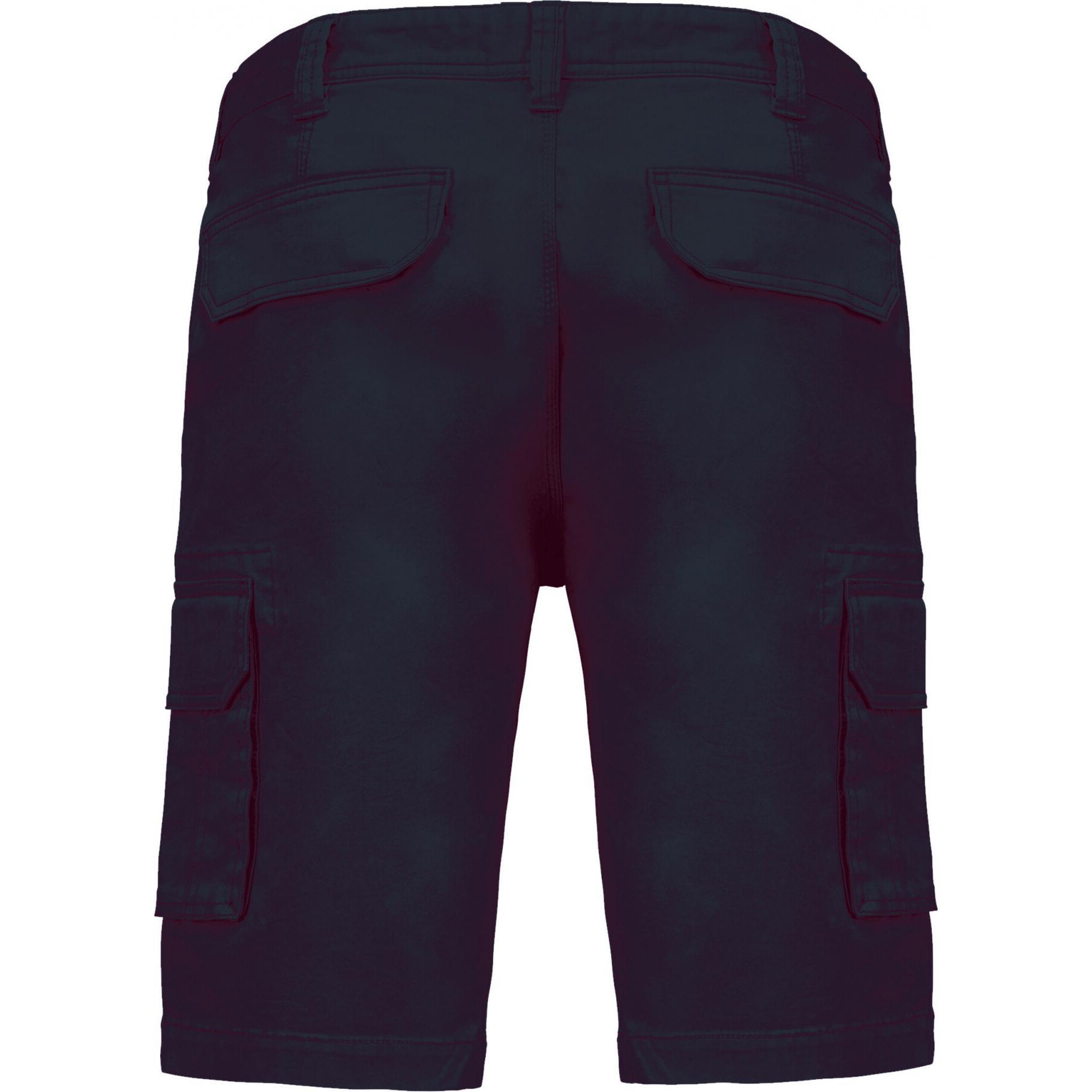 Thumbnail - Kariban, Herren, Shorts, Shorts cargo, Blau, (40)