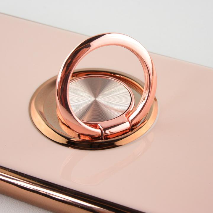 Produktbild PhoneLook Hülle Gummi Bronze mit Ring (Apple iPhone 11 Pro)
