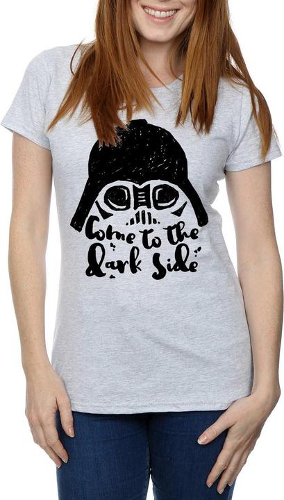 Immagine prodotto Star Wars Darth Vader Come To The Dark Side Sketch Maglietta Donna (L)