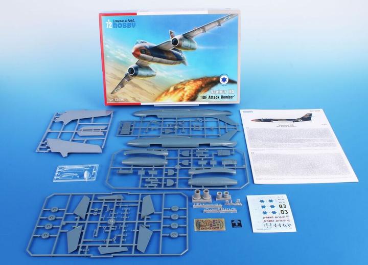 Actual product image Special Hobby Vautour IIA IDF Attack Bomber