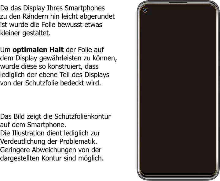 Actual product image Dipos Screen Protector Crystalclear (4 Piece, Oukitel C21 Pro)