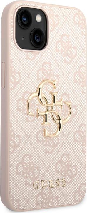 Produktbild Guess GUHCP14S4GMGPI iPhone 14 6,1" różowy/pink hardcase 4G Big Metal Logo (Apple iPhone 14)