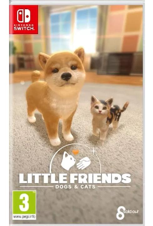 Actual product image Sold Out Little Friends: Dogs & Cats (Switch, DE)