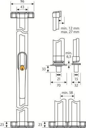 Image du produit Abus FOS550 S vs.