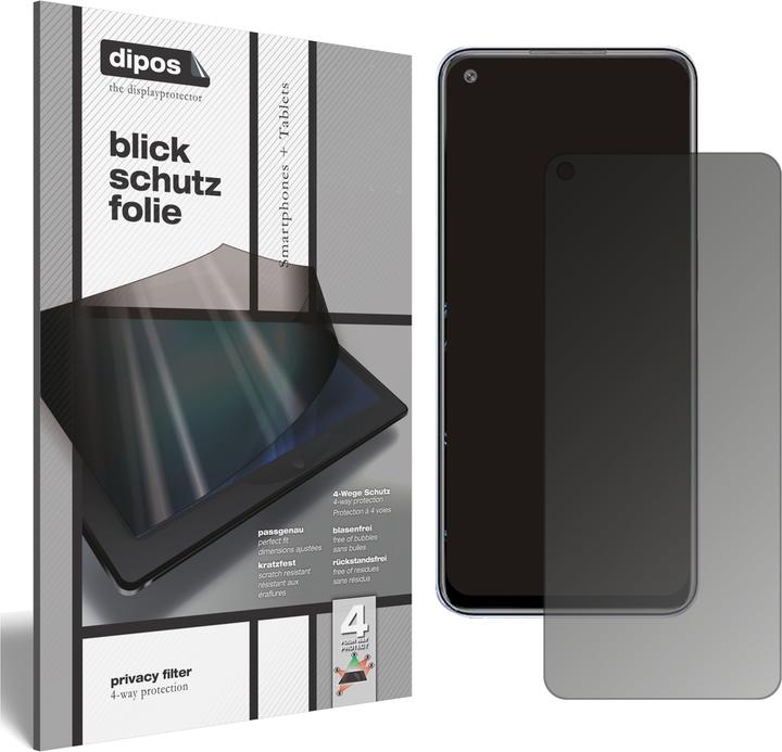 Actual product image Dipos Screen Protector 4-Way Privacy (1 Piece, Oppo K9x)