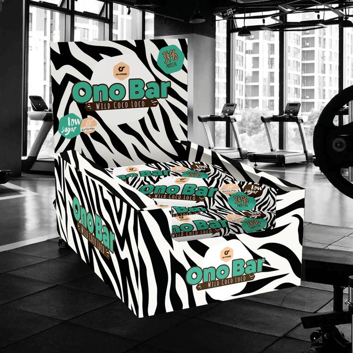 Actual product image Go Fitness ONO Bar Box (12 pcs., 480 g)