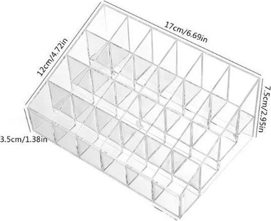 Produktbild MU Style Acryl Lippenstift Organizer mit 24 Fächer