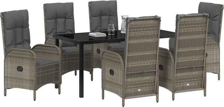 Produktbild vidaXL Garten Essgruppe (160 x 80 x 73 cm)