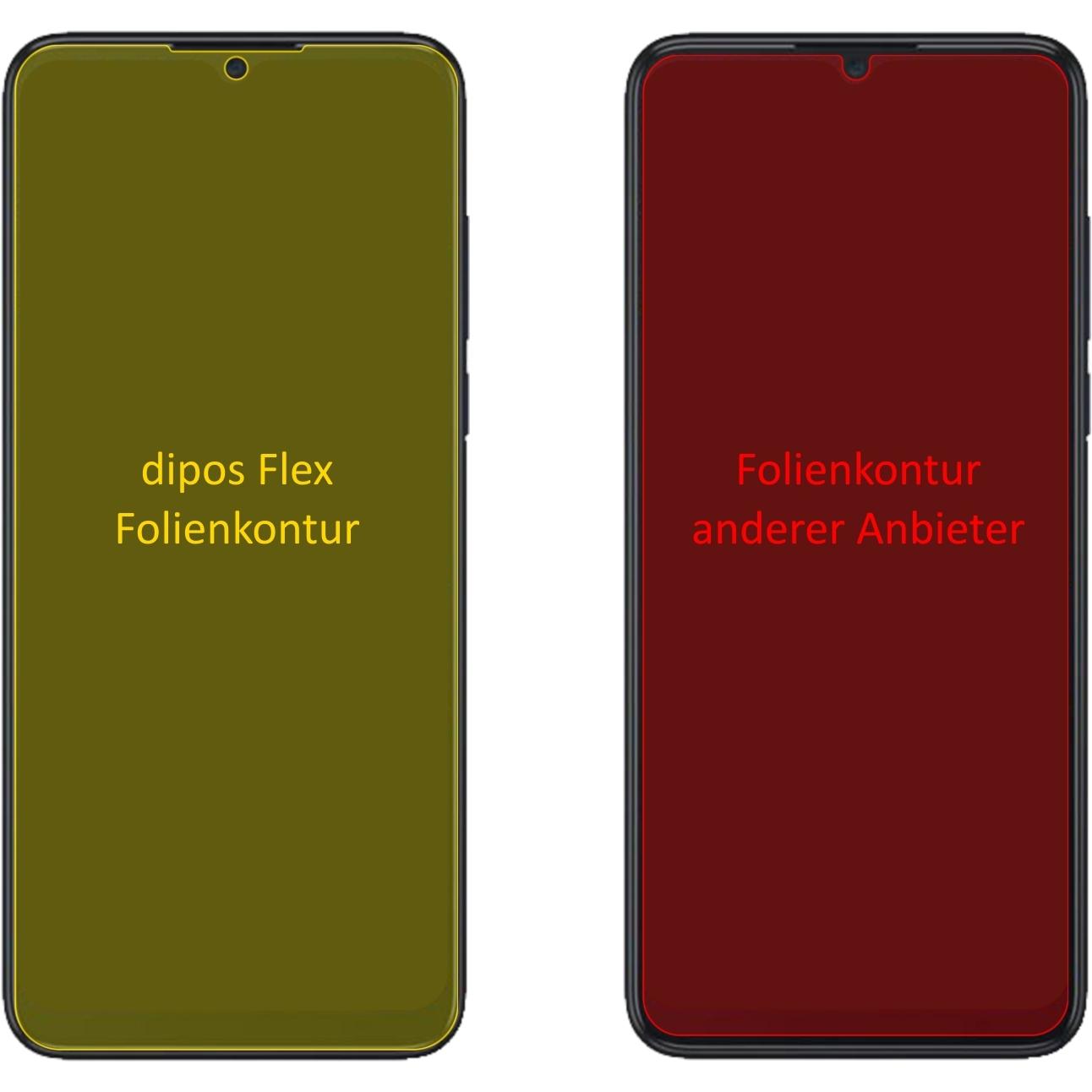 Thumbnail - Dipos Displayschutzfolie Full-Cover 3D (2 Stück, Tcl 305), Smartphone Schutzfolie, Transparent