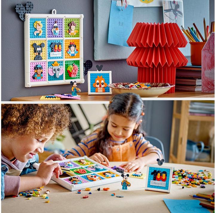 Image du produit LEGO 100 ans d'icônes de dessins animés Disney (43221, LEGO Disney)