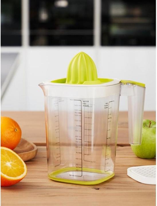 Productafbeelding Rotho Maatbeker Loft 15 dl, transparant/wit (1500 ml)