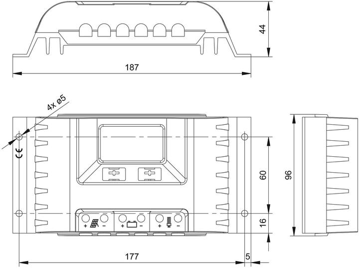Actual product image Steca Solar charge controller PR 2020