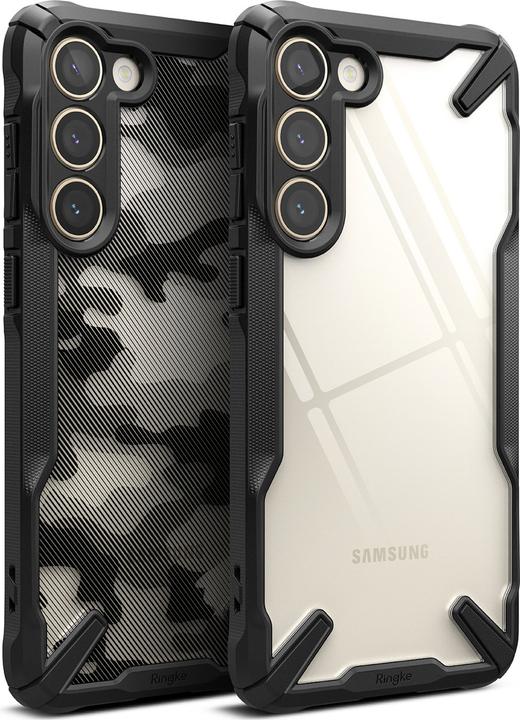 Actual product image Ringke Fusion X Design case for Samsung Galaxy S23+ camouflage black (Samsung Galaxy S23+)