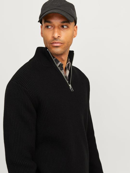 Produktbild Jack & Jones RDD Einfarbig Strickpullover mit Rundhals Strickpullover mit Rundhals (S)