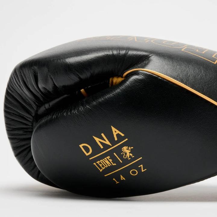 Produktbild Leone DNA Premium Boxhandschuhe GN002 Schwarz (16 OZ)
