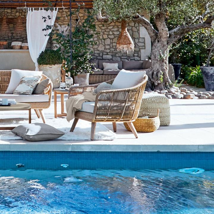 Immagine prodotto Loberon Poltrona Hamil crema/marrone
