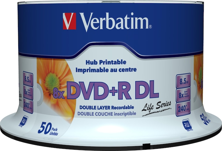 Produktbild Verbatim Dvd+R (50 x)