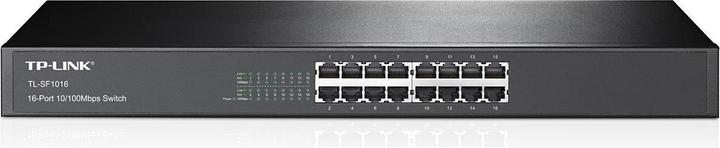 TP-Link TL-SF1016, 16 Port 10/100 Mbit/s Rackmount-Switch (16 Ports)