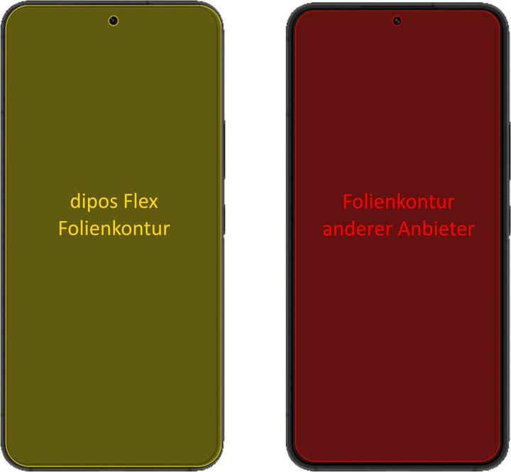 Actual product image Dipos Screen Protector Full-Cover 3D (2 Piece, Samsung Galaxy S21)