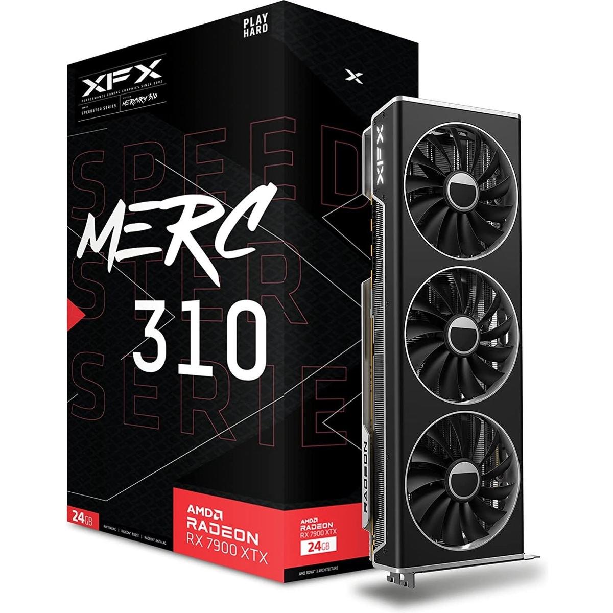 XFX RADEON RX 7900 XTX MERC310 BLACK GAMING (24 GB), Grafikkarte