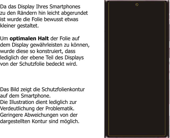 Produktbild Dipos Displayschutz Anti-Shock (2 Stück, Samsung Galaxy S22 Ultra)