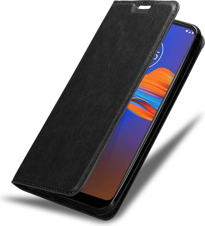 Actual product image Cadorabo Book Invisible Magnet Cover (Motorola Moto E6 Plus)