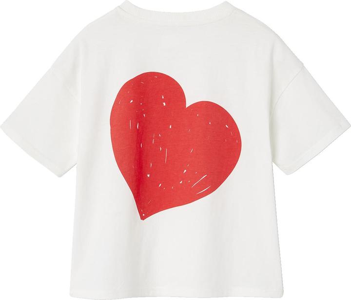 Produktbild Vertbaudet Bedrucktes Mädchen T-Shirt, leichte Oversized-Form (92)