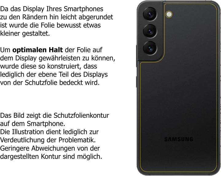 Actual product image Dipos Screen Protector Crystalclear (6 Piece, Samsung Galaxy S21)
