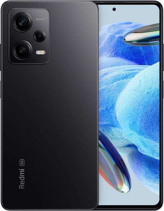 Actual product image Xiaomi Redmi Note 12 Pro (256 GB, Midnight Black, 6.67", Dual SIM, 50 Mpx, 5G)