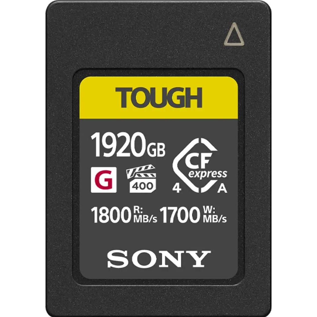 Sony Tough CEA-G (1920 GB, CFexpress Typ A), Speicherkarte, Schwarz