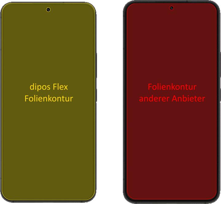 Produktbild Dipos Displayschutzfolie Full-Cover 3D (3 Stück, Samsung Galaxy S22)