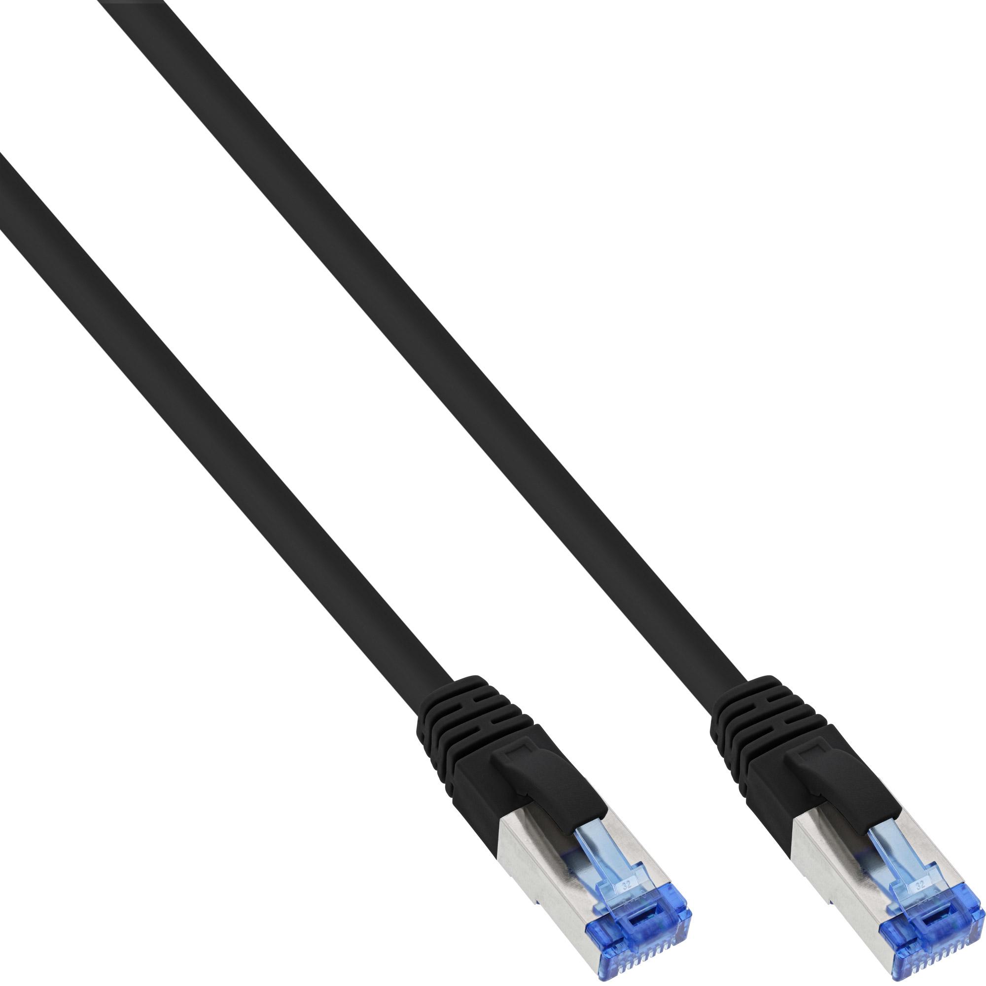 InLine Patchkabel Cat.6A, S/FTP (PiMf), 500MHz (S/FTP, CAT6a, 2 m), Netzwerkkabel