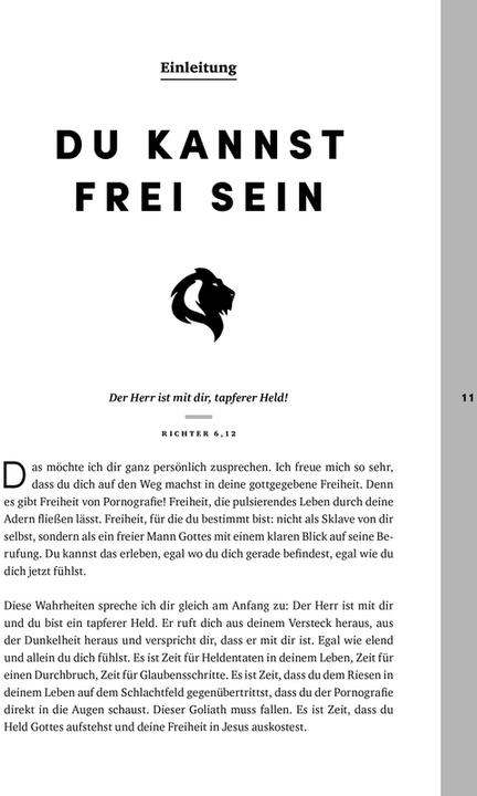 Nährwerte und Zutaten Frei. Mann. Sein. (Free!ndeed - Der Kurs) (Deutsch, Jeremy Hammond, 2023)