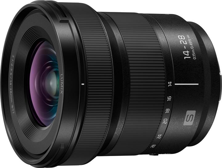 Panasonic Lumix S 14-28mm f/4-5.6 Macro (L-Mount, full size, APS-C / DX)